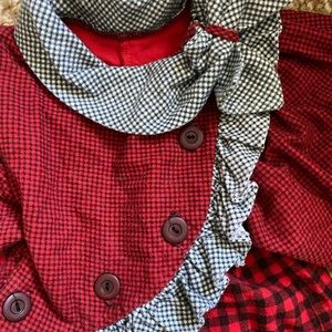 VINTAGE PLAID ONE PIECE - TODDLER 2T